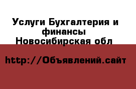 Услуги Бухгалтерия и финансы. Новосибирская обл.